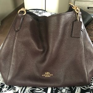 EUC All Leather Coach Purse.